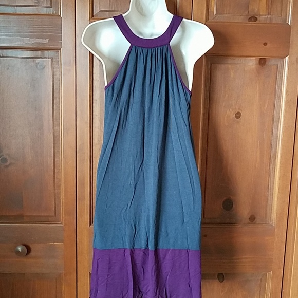 💕 5/$25 The Limited Grey and Purple Dress 💕 - Picture 5 of 5